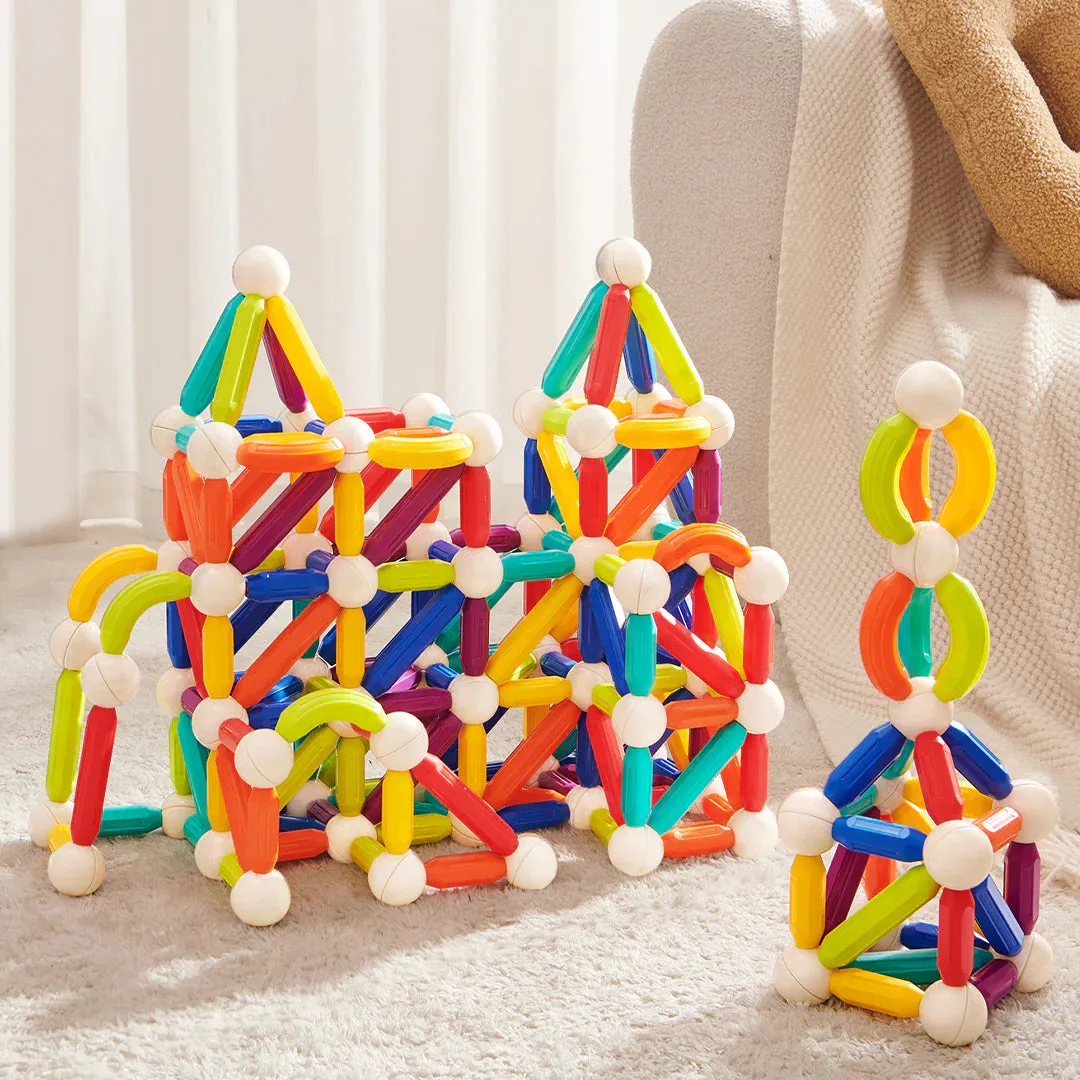 Mideer - Rainbow Magnetic Sticks 60P