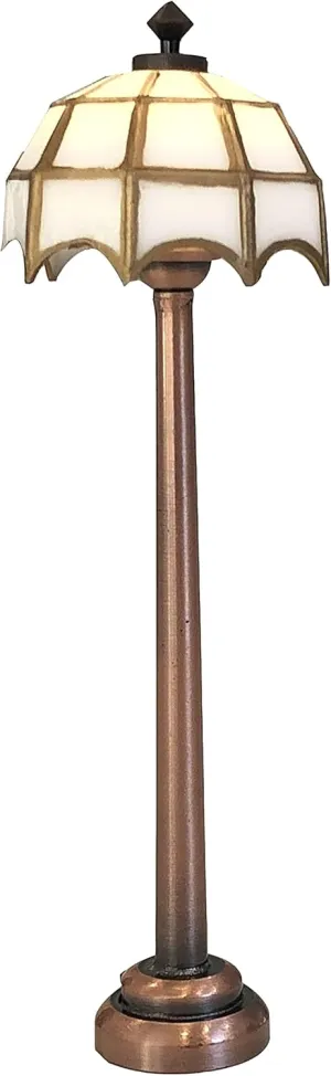 Mini Dollhouse Floor lamp, LED Miniature Lighting for Dolls House Decor, Battery Operated Functional Light Accessories