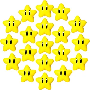 Mini Star Stress Ball for Video Game Birthday Decoration Party Favors Classroom Exchange Gifts Classroom Prizes School Carnival Reward Party Favors Fillers