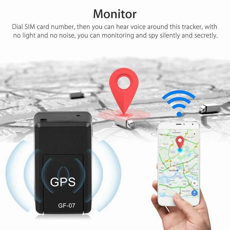 Mini GPS Tracker - Magnetic Portable Tracking Device