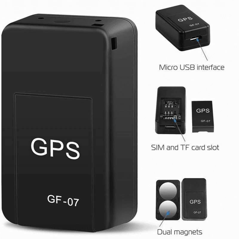 Mini GPS Tracker - Magnetic Portable Tracking Device