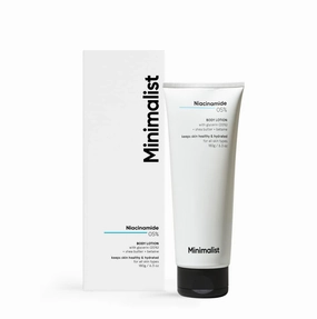 Minimali Niacinamide 5% Body Lotion | Repairs Skin Barrier | Nourishes With Shea Butter | For Men & women,180 g