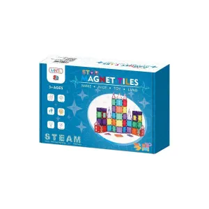 MNTL Magnetic Tile 72 Pcs - Pastel