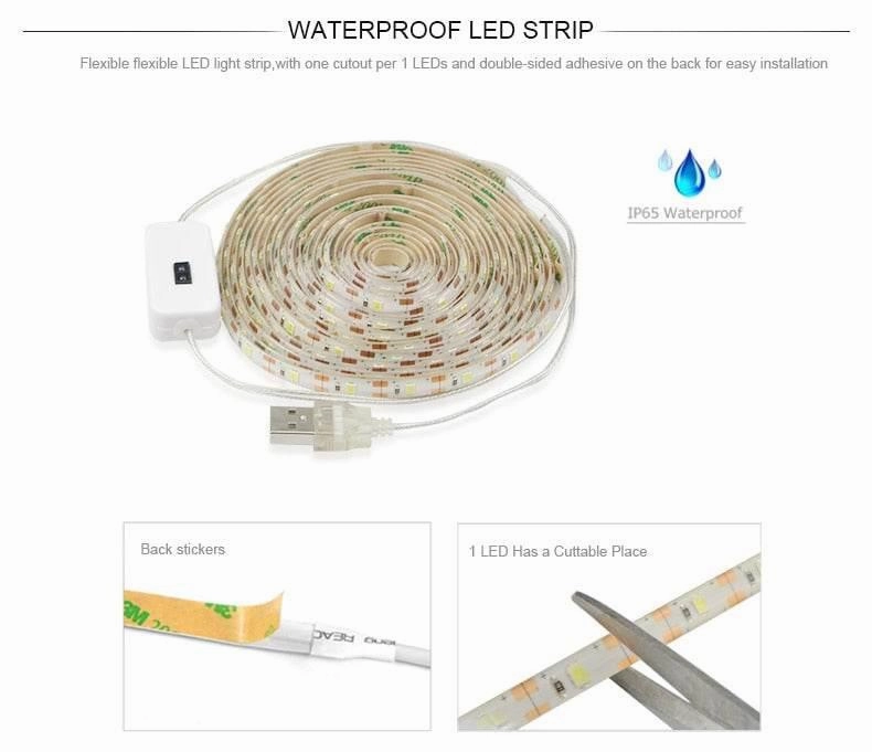 Motion Sensor LED Night Light - Bright Kitchen Lighting
