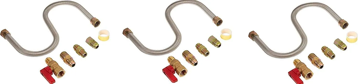 Mr. Heater F271239 One-Stop Universal Gas-Appliance Hook-Up Kit,Small (Pack of 3)