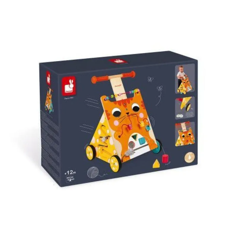 Multi-Activities Cat Baby Walker