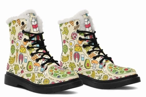 My Plate Nutrition Winter Boots