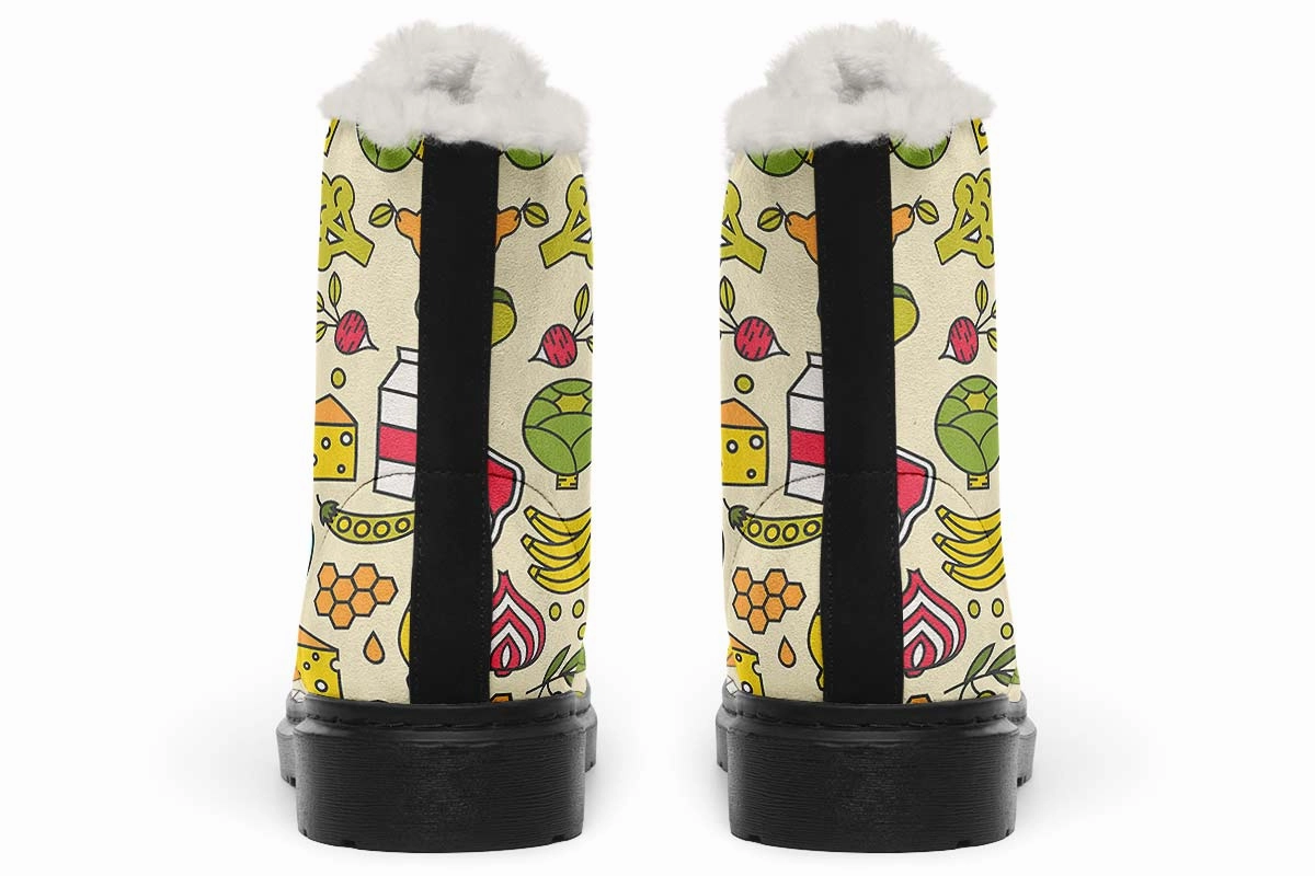 My Plate Nutrition Winter Boots