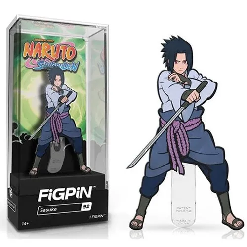 Naruto Shippuden Sasuke FiGPiN Enamel Pin