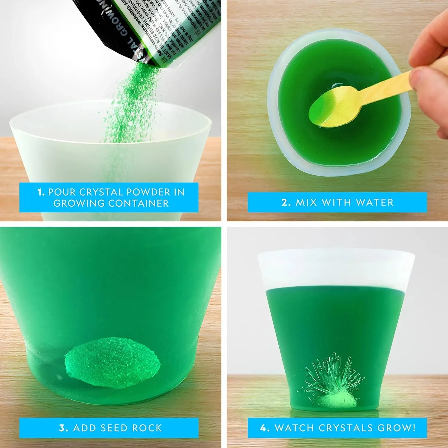 National Geographic Light Up Crystal Growing Lab
