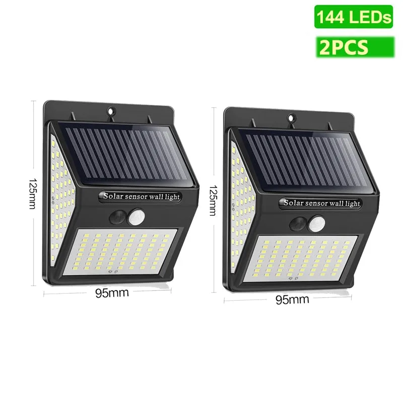 New Solar Lamp Light IP65 Waterproof with Motion Sensor
