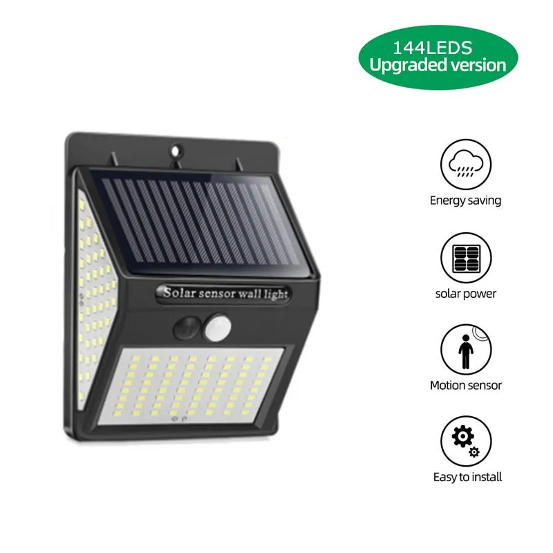 New Solar Lamp Light IP65 Waterproof with Motion Sensor