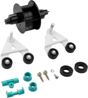 New Upgrade AXV621DAT Universal Pool Vac A-Frame/Turbine Kit Compatible with Hayward Aquabug Pool Cleaners,for Navigator,Aquadroid,Diver Dave,Wanda The Whale, Replaces# AXV036BP, AXV601CAT, AXV601DAT