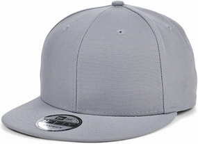 New Era Blank Custom 9FIFTY Adjustable Gray Snapback Cap
