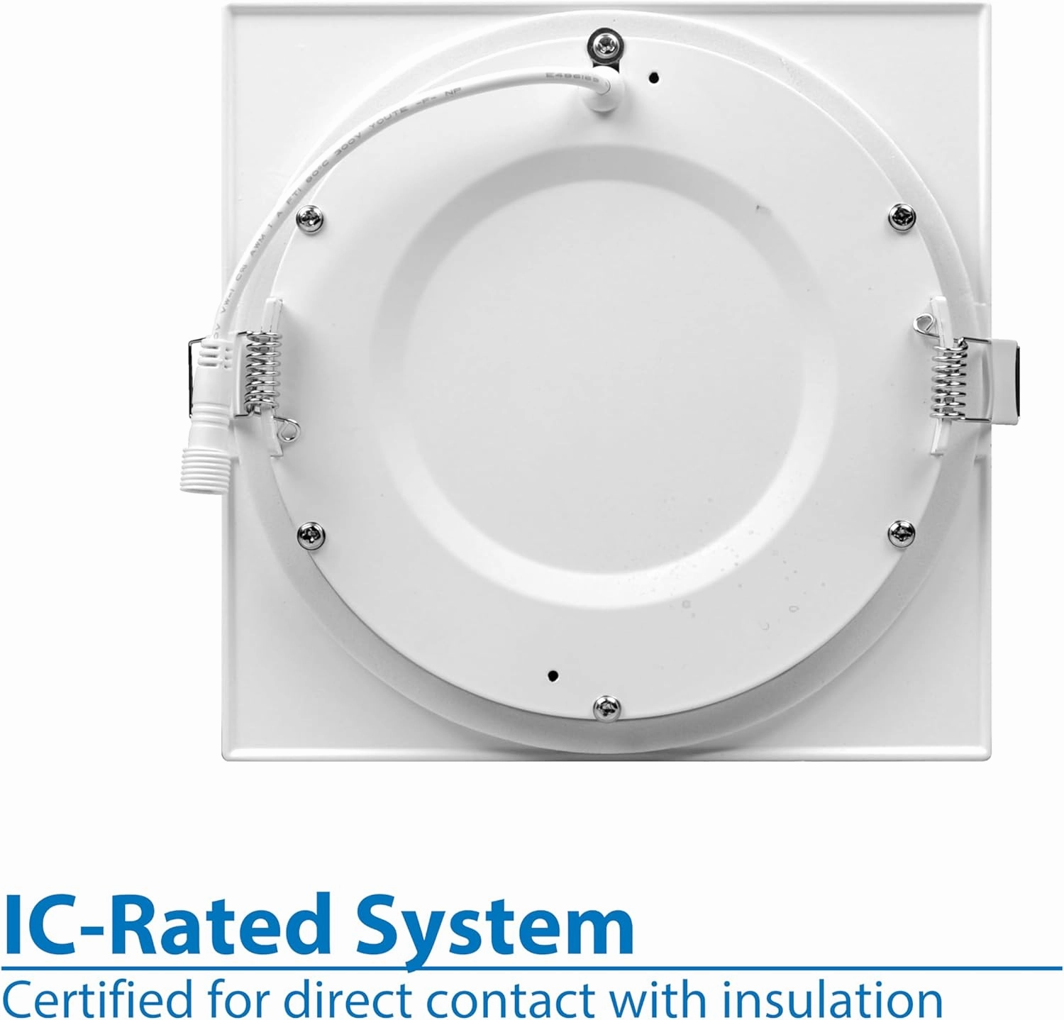 NICOR Lighting REL Selectable 6 in. Square Remodel LED Downlight Kit (16 Pack) (REL61120SSQWH-16PK), White