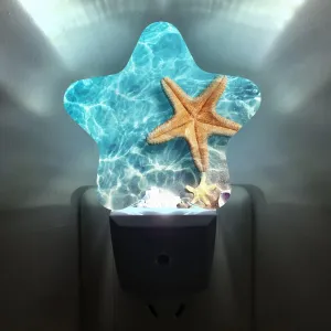 Night Light Plug-in into Wall Dusk to Dawn Smart Sensor White Led Nightlight for Bedroom Bathroom Kitchen Hallway Stairs Energy Efficient Decor Desk Lamp Beach Decor