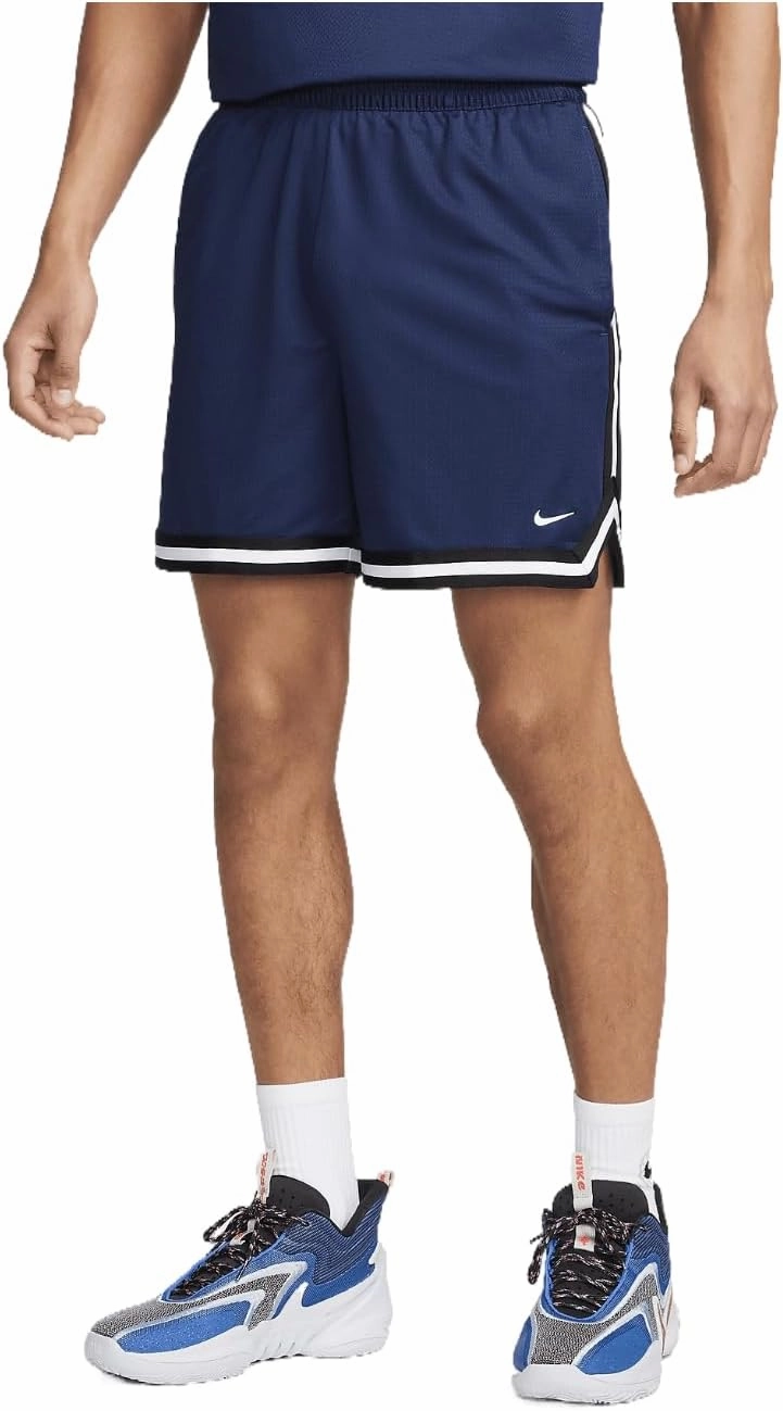 Nike DNA Men's Dri-FIT 6" Basketball Shorts (Midnight Navy/Black/White, FV4933-410) Size 3X-Large