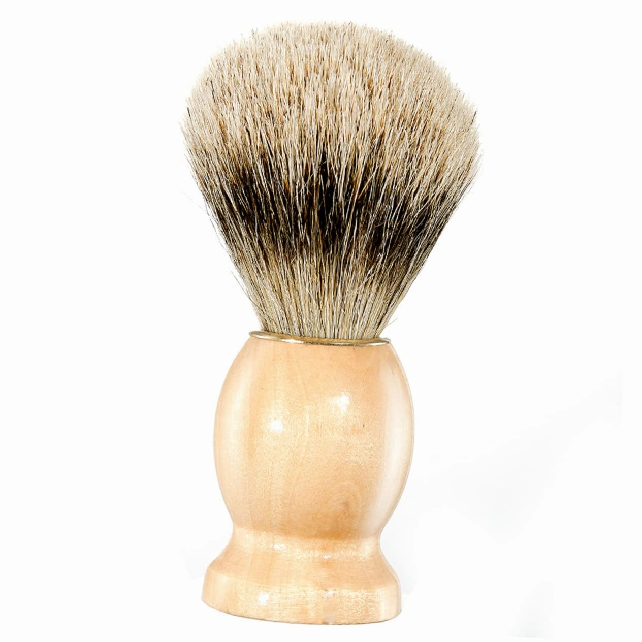NOLITOY Complete Shaving Kit 3pcs Beard Cleaning Tools (bowl Rack Brush) for Men