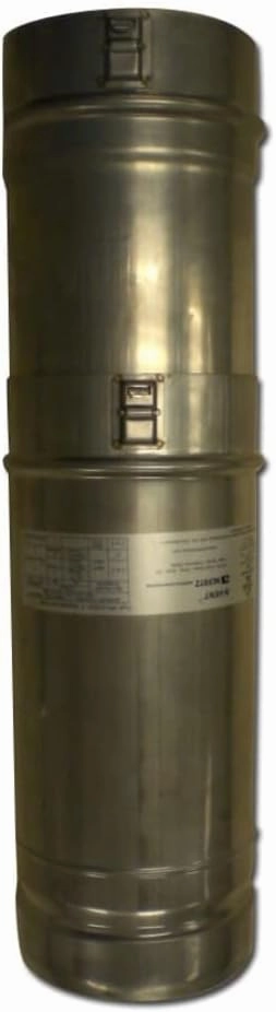 Noritz VP4-21.4ADJUST 13"-21.4" Adjustable vent pipe for 4" Stainless Steel