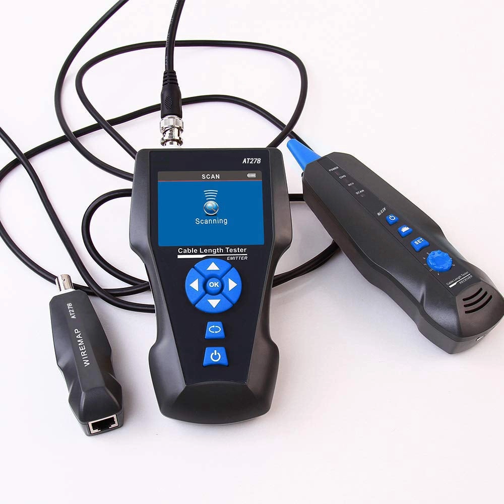 NOYAFA NF-8601S TDR LCD Tester Network Cable Tester Tracker RJ45 RJ11 Lan Cable length Telephone Tracker POE PING Voltage Detector