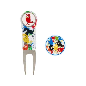 Nuthin But Birdies Divot Tool With Ball Marker