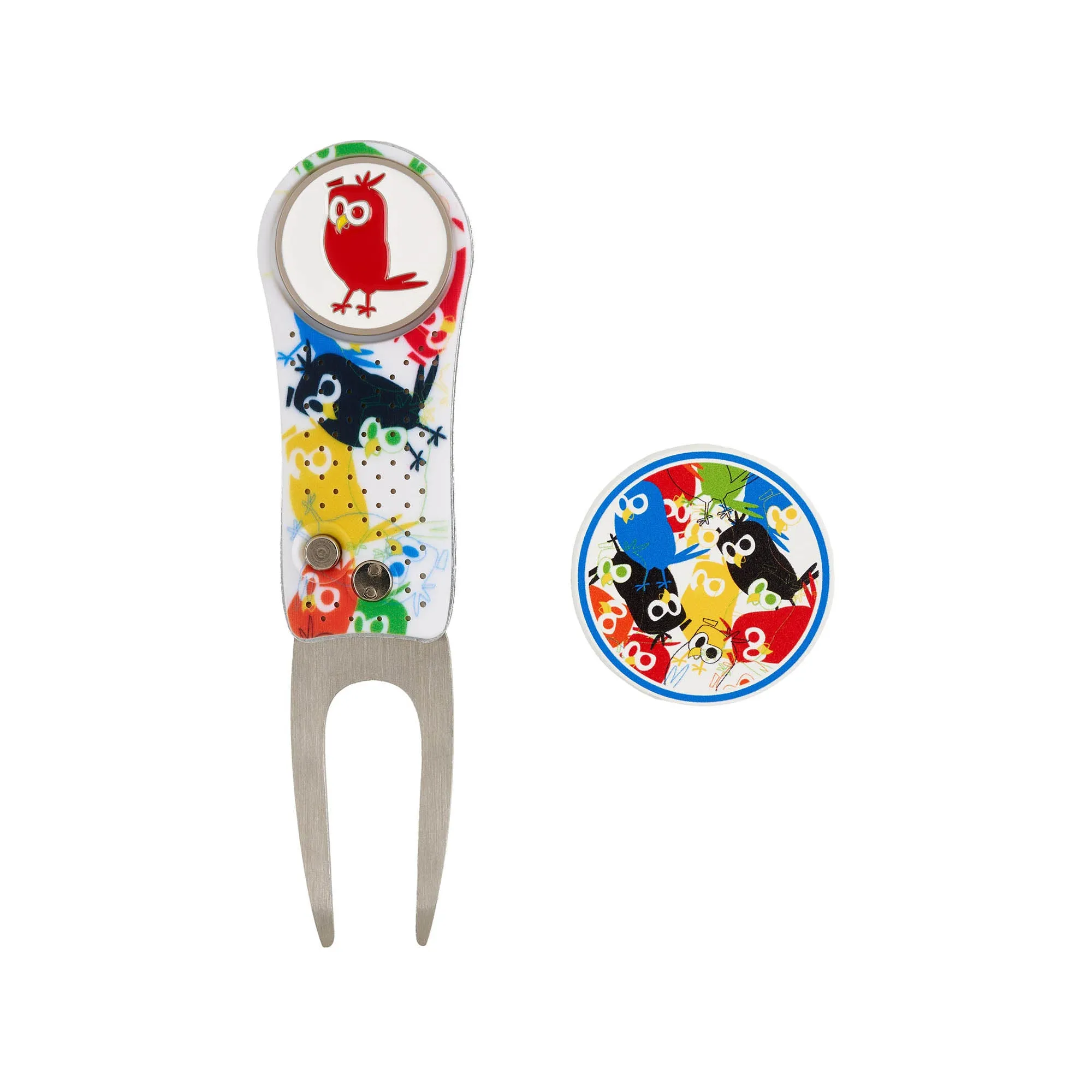 Nuthin But Birdies Divot Tool With Ball Marker