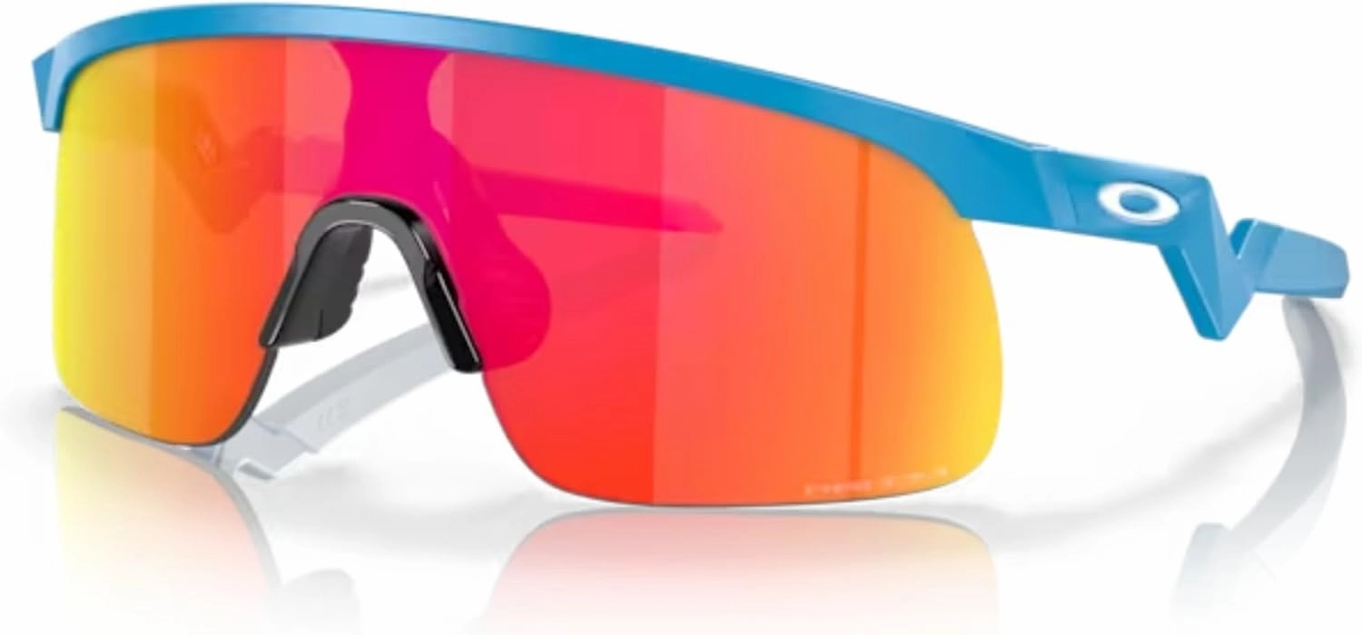 Oakley Kids Resistor OJ9010 Shield Junior Sunglasses for Boys   BUNDLE Accessory Leash   Designer iWear Kit