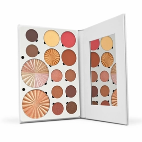 OFRA Pro Palette Soul - 4-in-1 Face Makeup Palette with Blush, Eyeshadows, Highlighter and Banana Powder - Powder Makeup Palette with an Integrated Mirror - Travel-Friendly, Cruelty-Free
