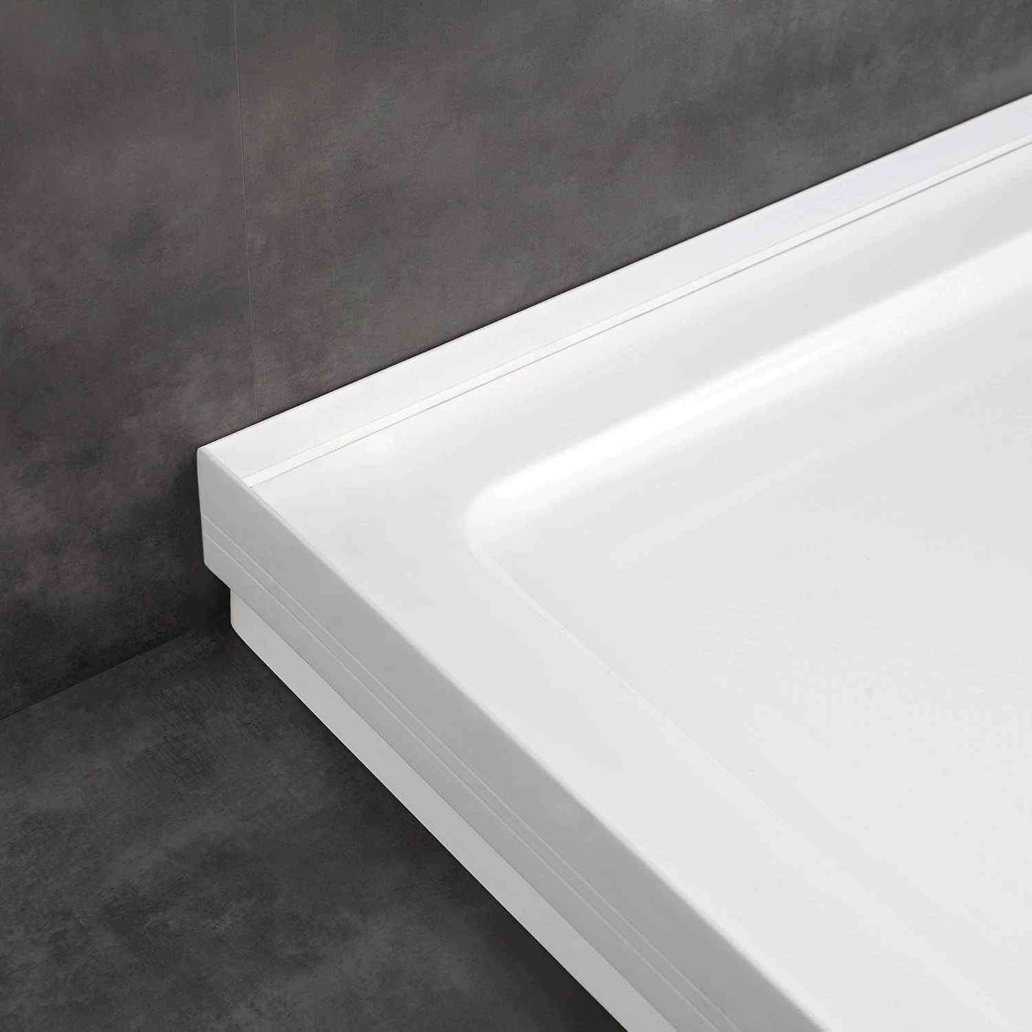 OVE Decors Bel 48-in W x 81-in H Frameless Sliding Shower Door Alcove Shower Kit, Shower Base Included in Oil-Rubbed Bronze
