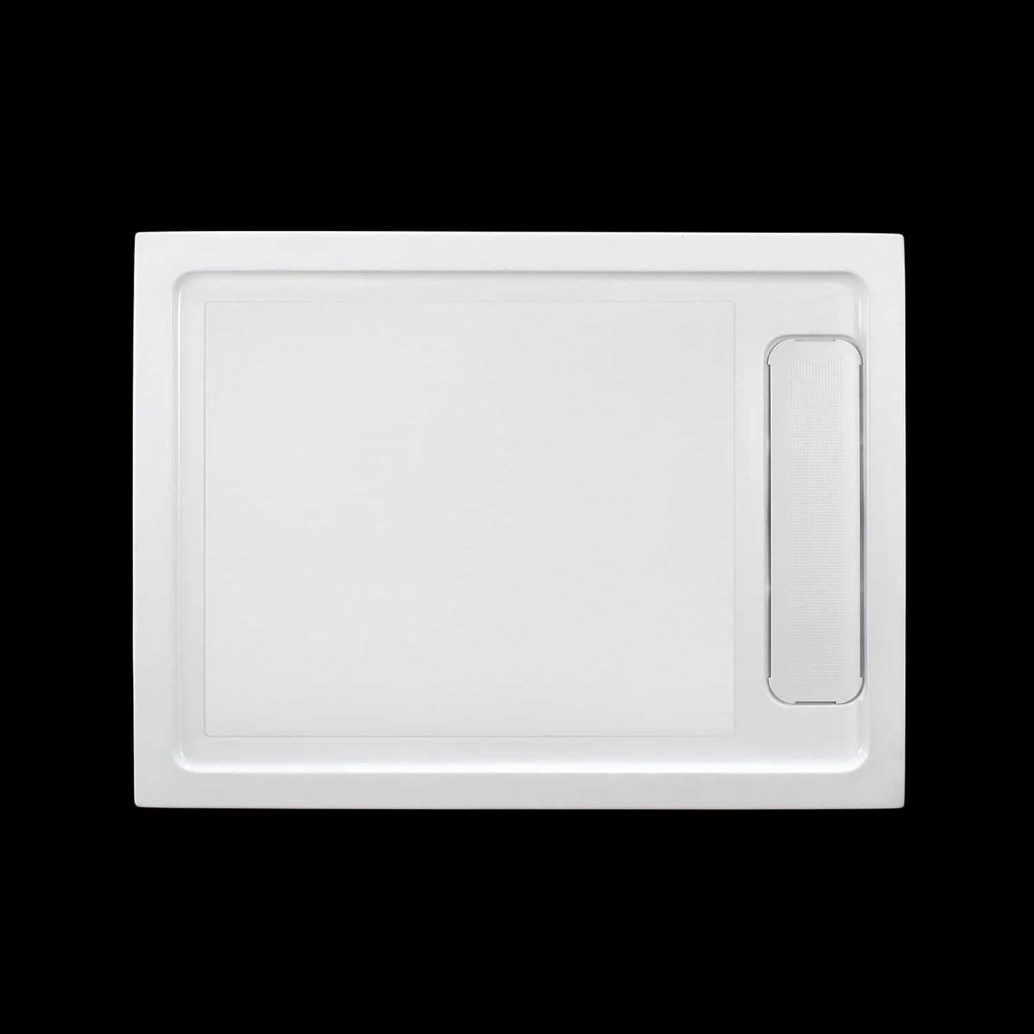 OVE Decors Bel 48-in W x 81-in H Frameless Sliding Shower Door Alcove Shower Kit, Shower Base Included in Oil-Rubbed Bronze