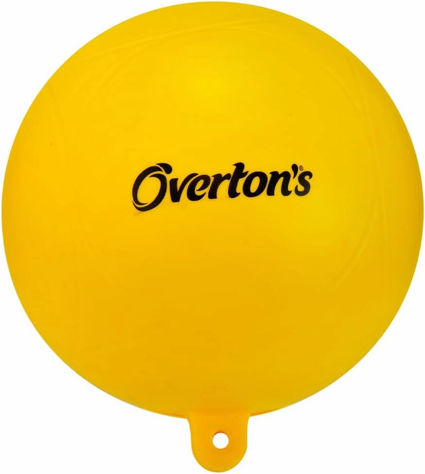 Overton's AWSA Approved 9" Heavy-Duty Boat Buoy - UV-Resistant Vinyl, Easily Inflatable with Sports Ball Needle, Perfect for Marking Slalom Courses, Moorings, and Swim Areas