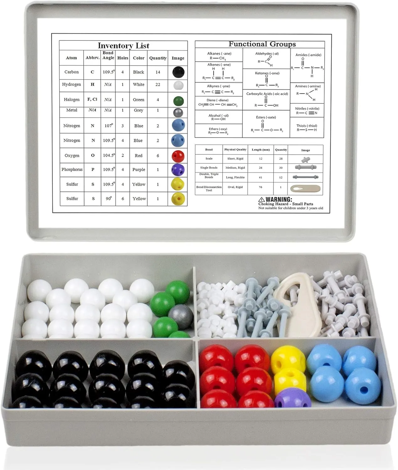 Parco Scientific PCM007 125PCs Molecular Model Kit