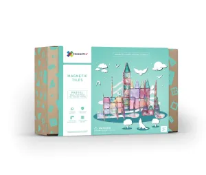 Pastel Connetix Tiles | 106 Piece Ball Run