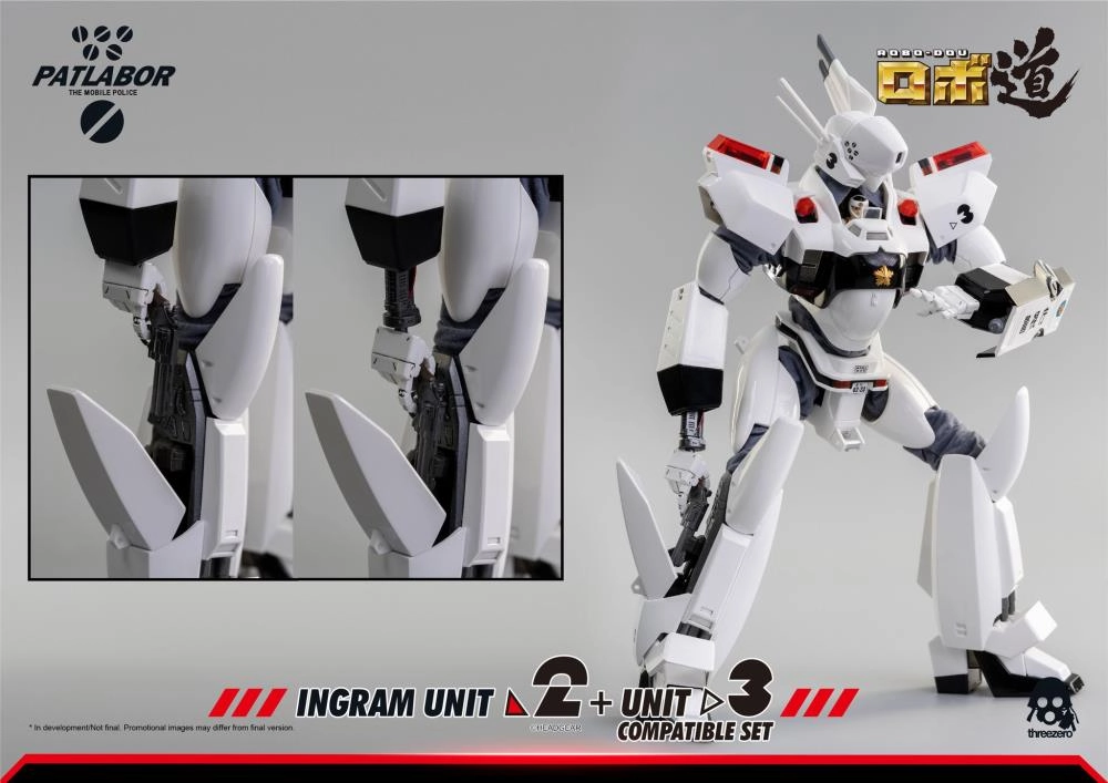 Patlabor threezeroX ROBO-DOU Unit 2   Unit 3 Compatible Set 1/35 scale collectible figure