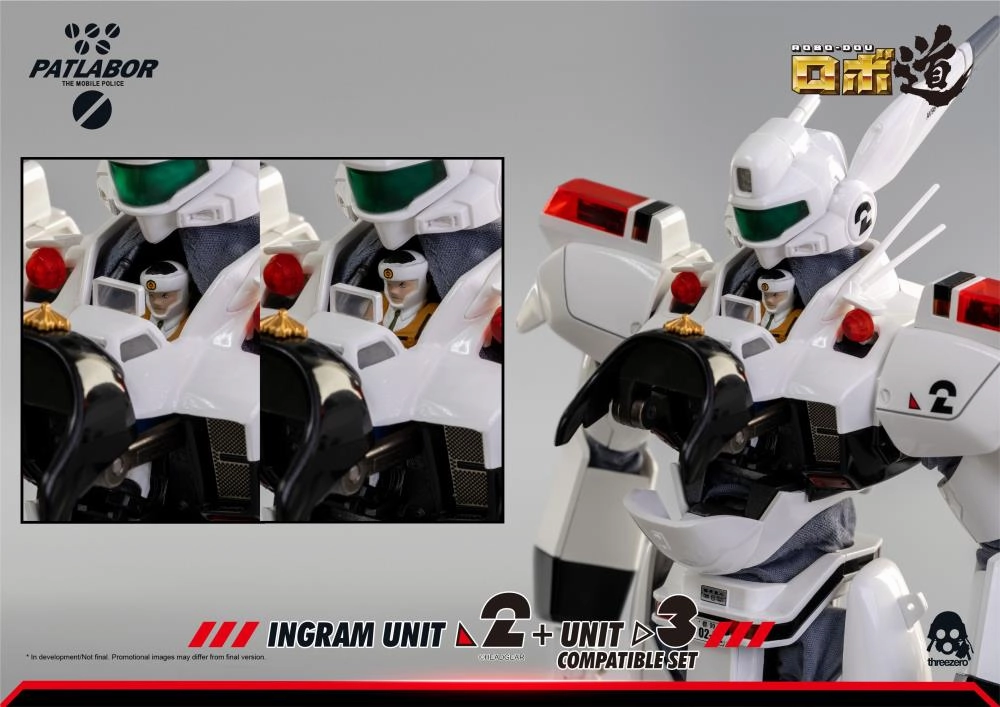 Patlabor threezeroX ROBO-DOU Unit 2   Unit 3 Compatible Set 1/35 scale collectible figure