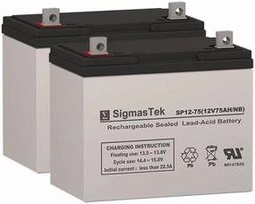 Permobil Max 90 Wheelchair Deep Cycle Battery 12V 75AH Replacement