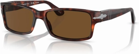 Persol PO2803S Rectangle Sunglasses for Men   BUNDLE with Designer iWear Eyewear Kit