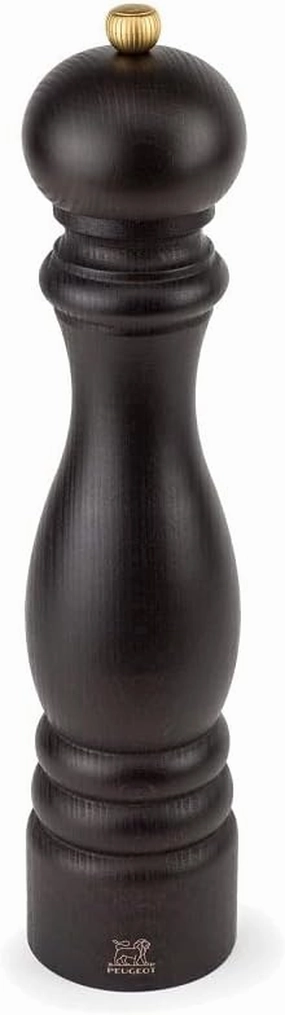 Peugeot - Paris Manual Pepper Mill - Adjustable Grinder - Beechwood, Chocolate
