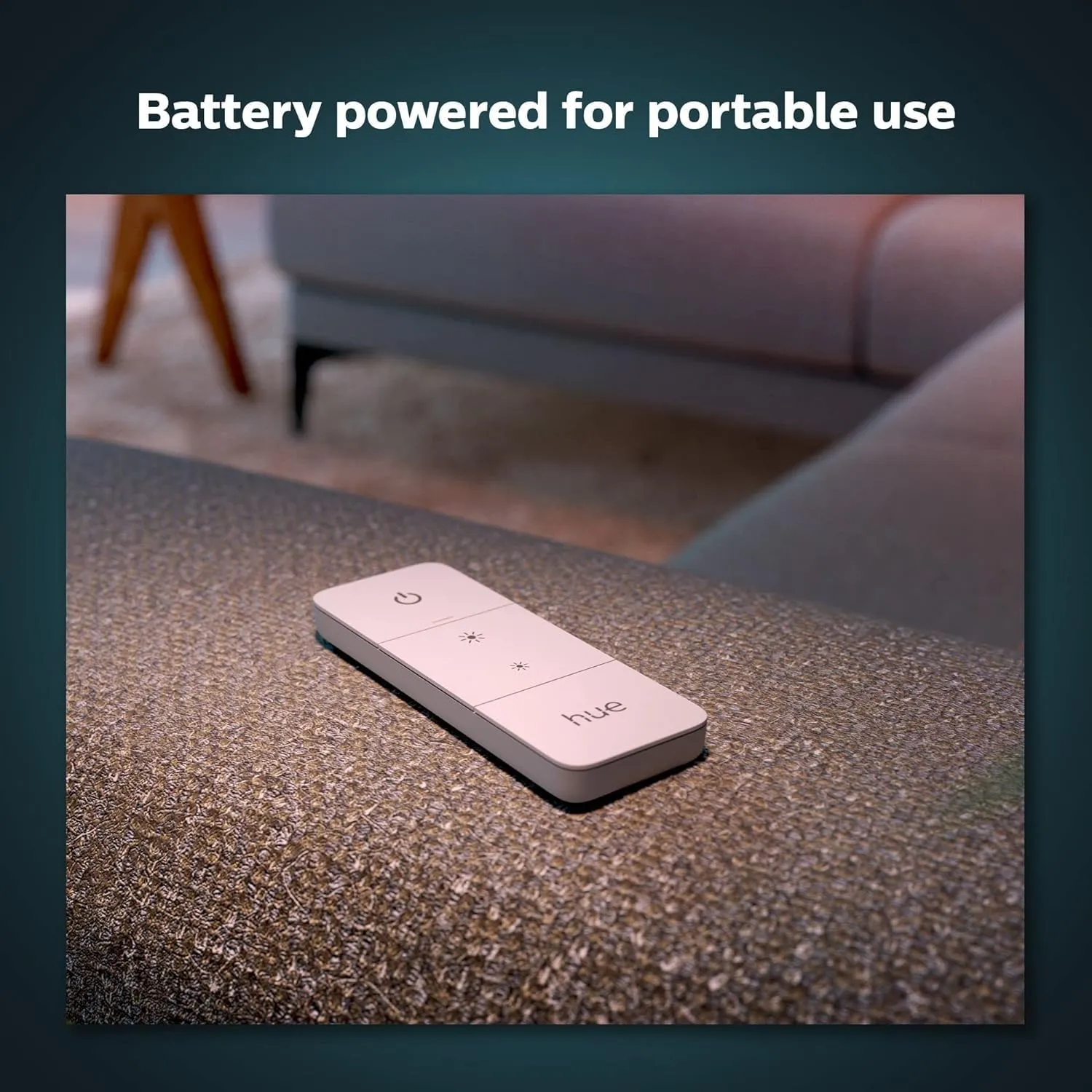Philips Hue Smart Dimmer Switch with Remote, White - 1 Pack - Turns Hue Lights On, Off, Dims or Brightens - Requires Hue Bridge - Easy, No-Wire Installation