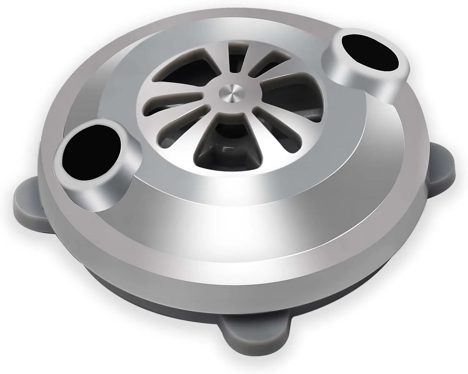 Pipeless Magnetic Jet Head for LURACO Jet Motor Pedicure Chair Bathtub BF-004 Tubs Spa Chairs Accessories-Silver