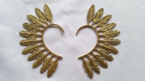 Pocahontas Ear Cuff - Brass