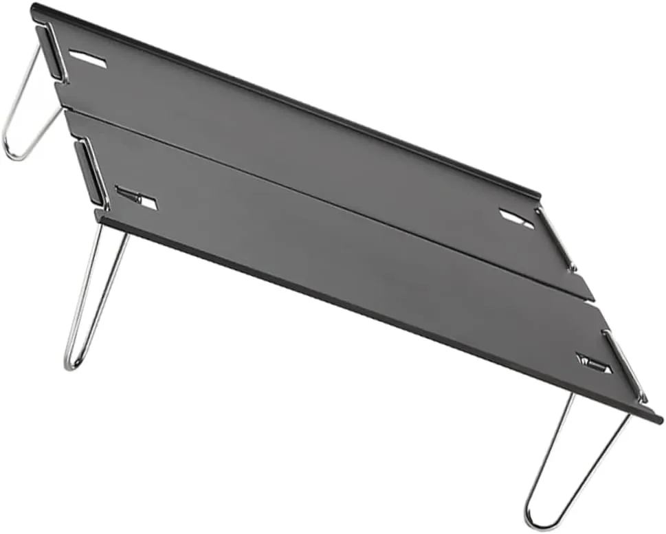 Portable Folding Table Aluminum Camping Tea Lightweight Compact Design