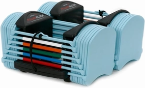 PowerBlock Sport 24 Adjustable Dumbbells, 3-24 lb. Durable Steel Build, Innovative At Home Workout Equipment, All-in-One Strength Training