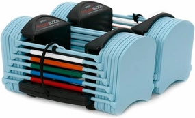PowerBlock Sport 24 Adjustable Dumbbells, 3-24 lb. Durable Steel Build, Innovative At Home Workout Equipment, All-in-One Strength Training