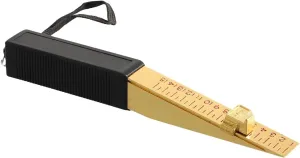 Precision Wedge Feeler Gauge 1-15mm Range Vernier Door Gap Measuring Tool 0.5mm Accuracy Copper Plated Flatness Deviation Thickness Measurement Inspection