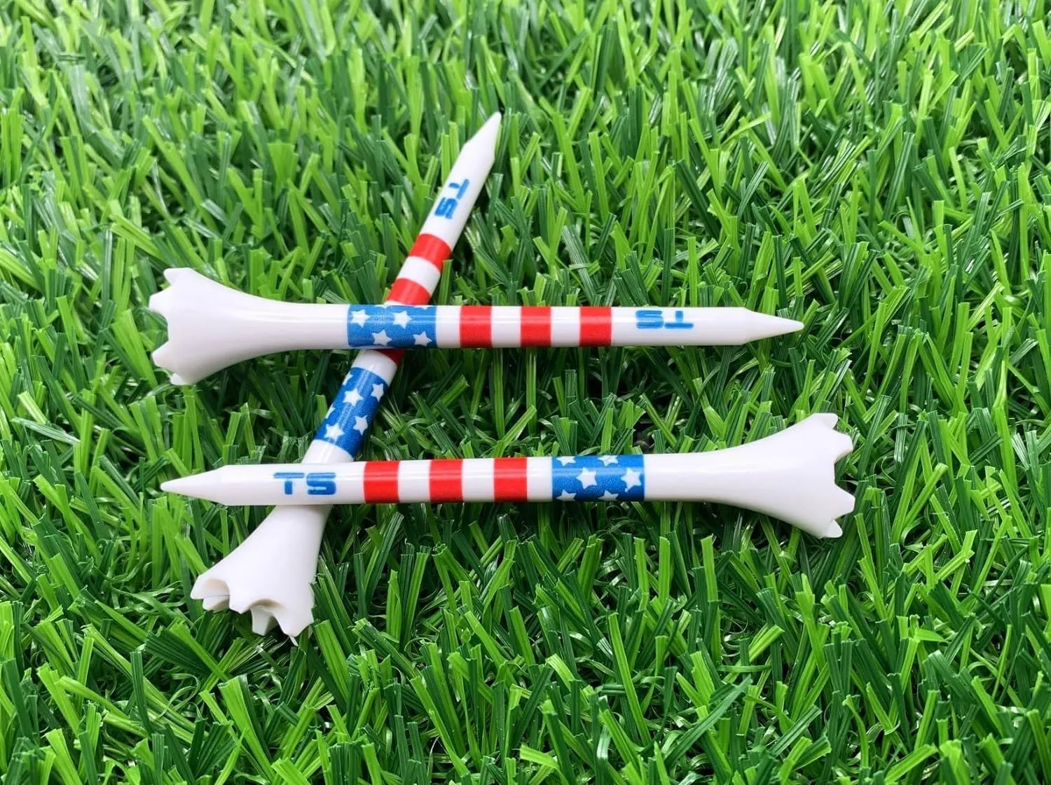 Premium USA Golf Tees 3 1/4 or 2 3/4-100 Plastic Golf Tees in Bulk