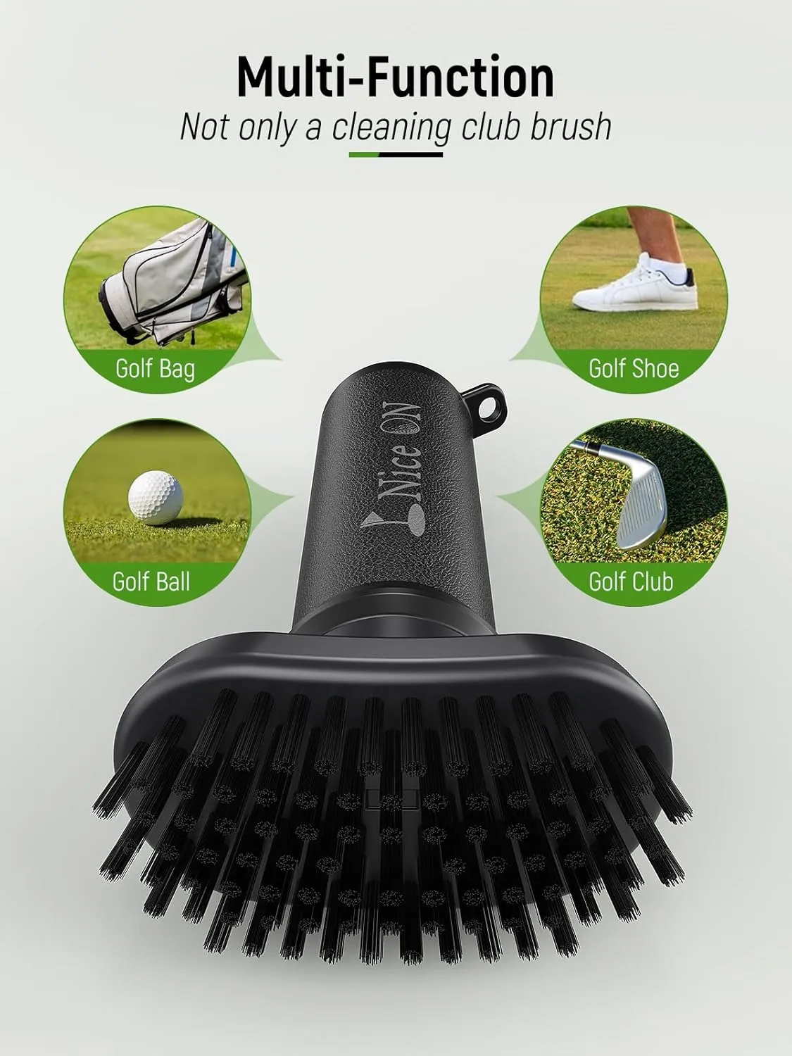 Pro Water Golf Club Cleaner Brush and Towel, Golf Club Brush Groove Cleaner Magnetic, Golf Bag Accessories for Men Gifts