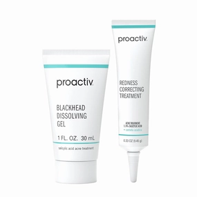 Proactiv Acne Treatment Duo - Blackhead Dissolving Gel   Redness Correcting Spot Treatment, Clears & Prevents Breakouts with Salicylic Acid, Formulated for Acne-Prone Skin