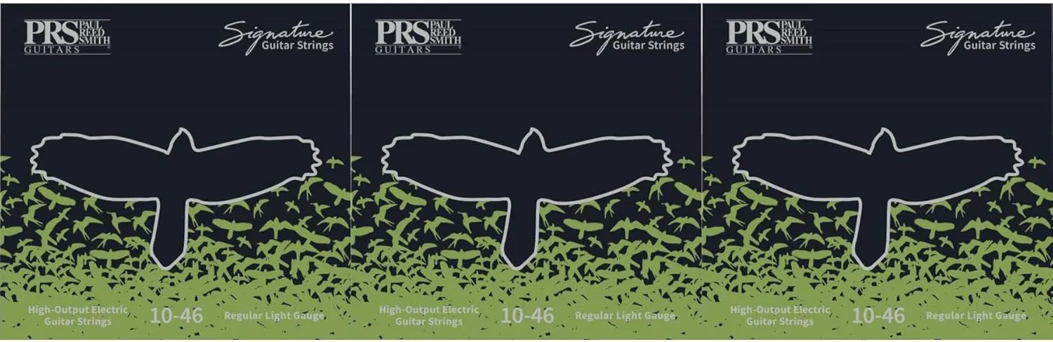 PRS Signature Electric Guitar Strings - .010- .046 Light 3-pack