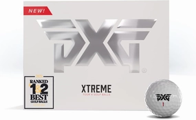 PXG Xtreme Tour and Tour X Golf Balls - The Ultimate Performance Golf Ball for Maximum Distance and Control - One Pack of 12